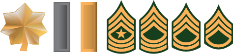 Cadre Training Course Ranks for the course